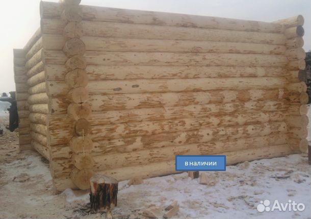 Сруб дом баня
