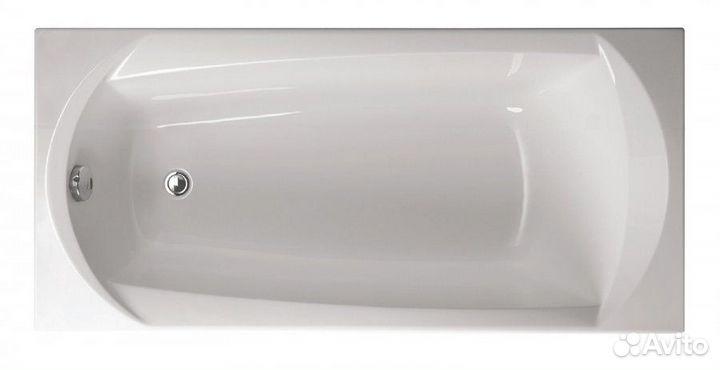 Ванна акриловая Vagnerplast Ebony 160х75