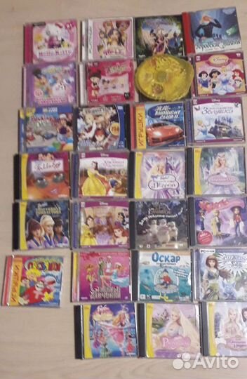 Dvd-диски, мультфильмы/фильмы/игры