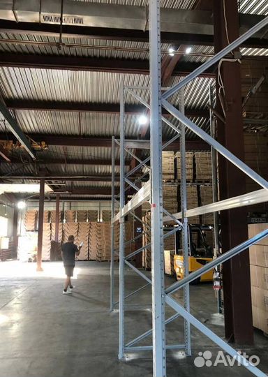 Стеллажи складские паллетные бу