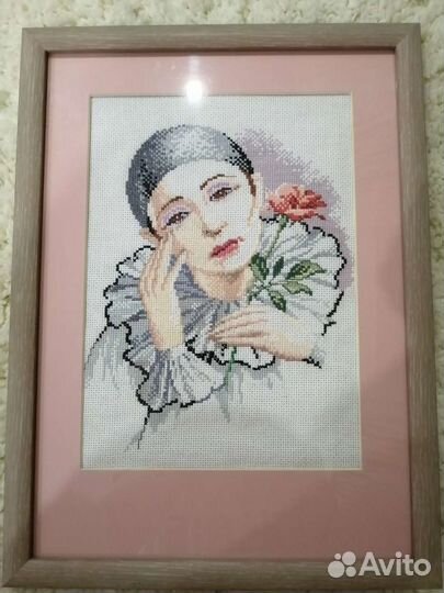 Картина вышитая крестом