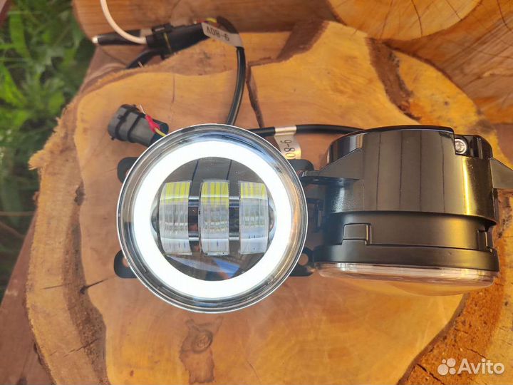 Светодиодные LED птф Renault Ford Mitsubishi с дхо