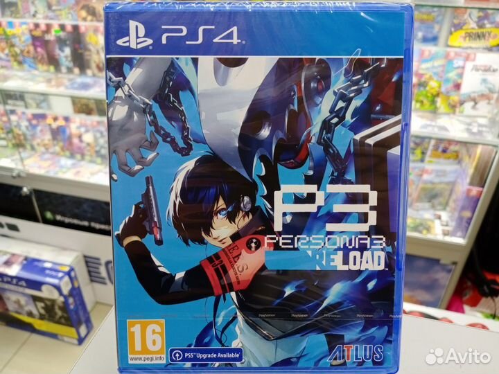 Persona 3 reload ps4 диск