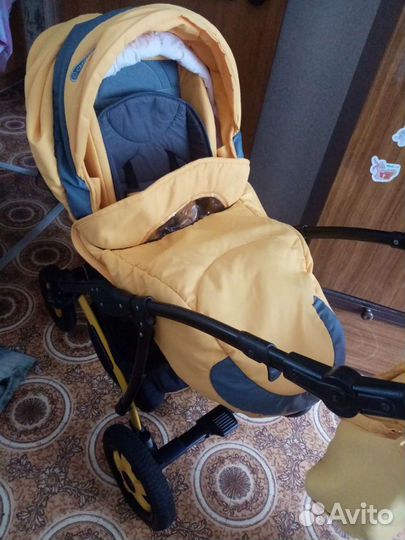 Коляска camarelo 2 в 1