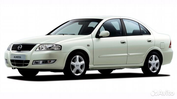 Бампер передний и задний Almera Classik 2006-2012