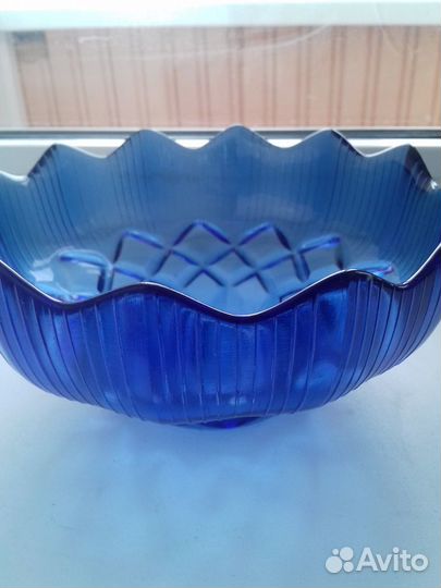 Синий набор посуды для кухни