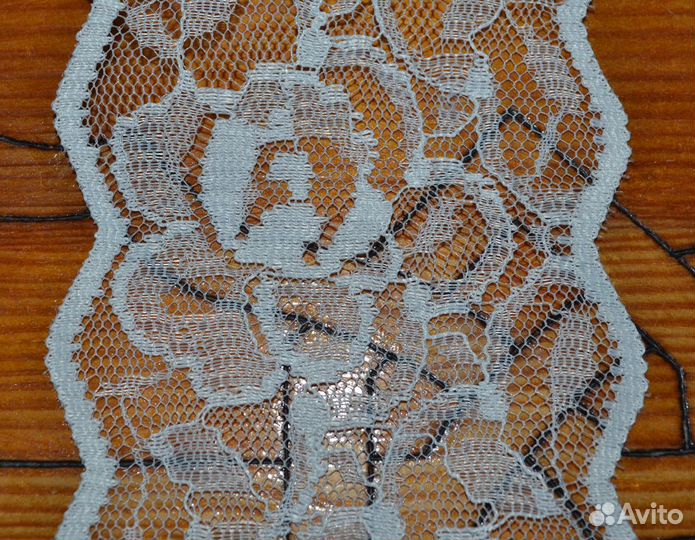 Лента кружевная белая СССР