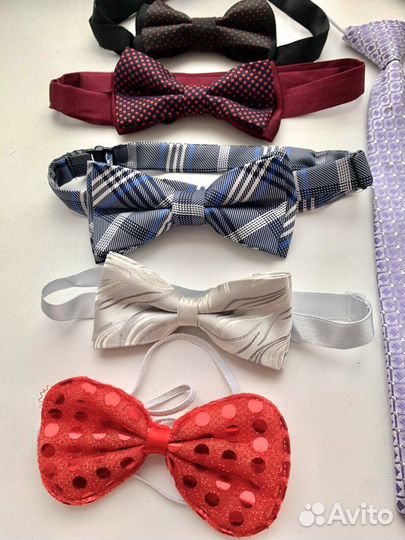 Бабочки и галстуки для мальчика