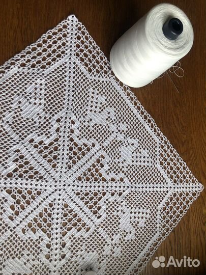 Пряжа нитки для вязания, бобина 5000м