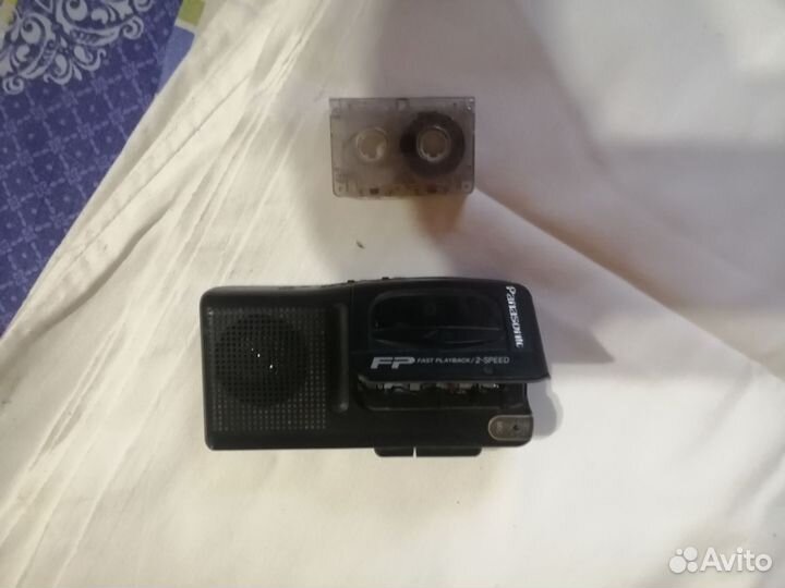 Кассетный диктофон panasonic