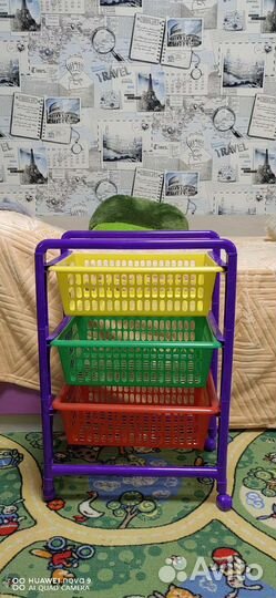 Этажерка для хранения игрушек