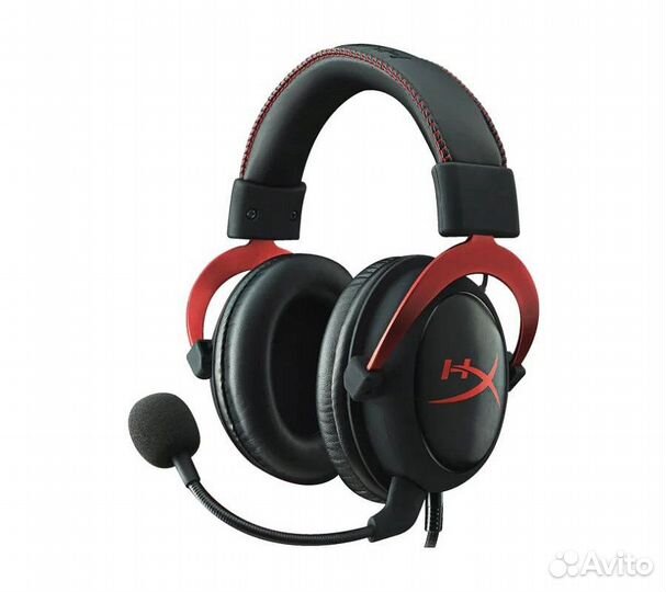 Компьютерная гарнитура HyperX Cloud II, красный