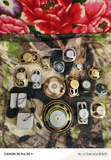 Динамики от разной аппаратуры