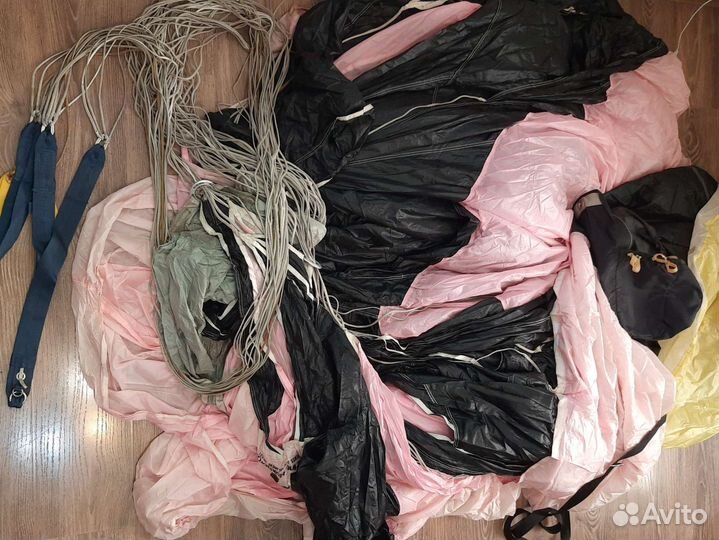 Парашют parаfoil 282ft камера стреньга медуза 1993