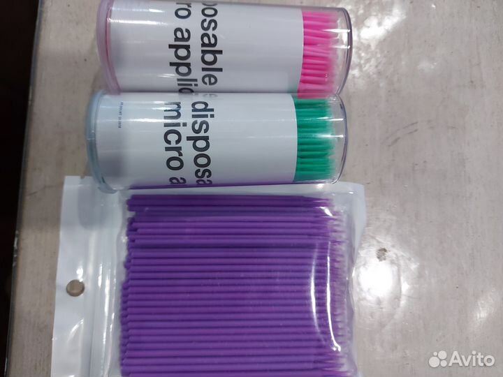 Микро-аппликаторы в упаковке по 100 шт