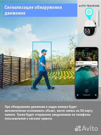 Уличная видеокамера Wi-Fi IP