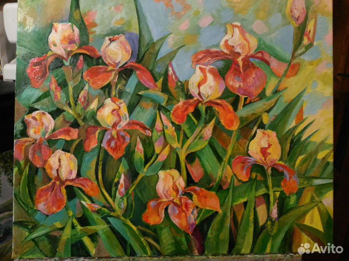 Картина Ирисы