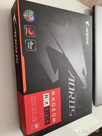 Видекарта AMD RX580