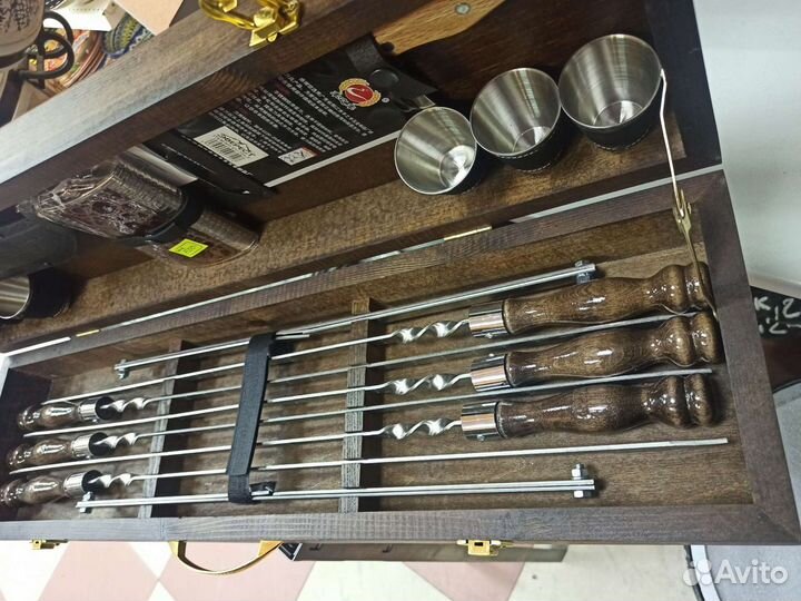 Подарочный набор с шампурами