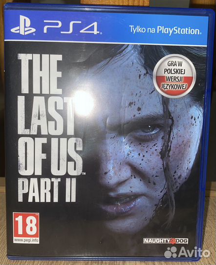 The last of us 2 ps4 диск