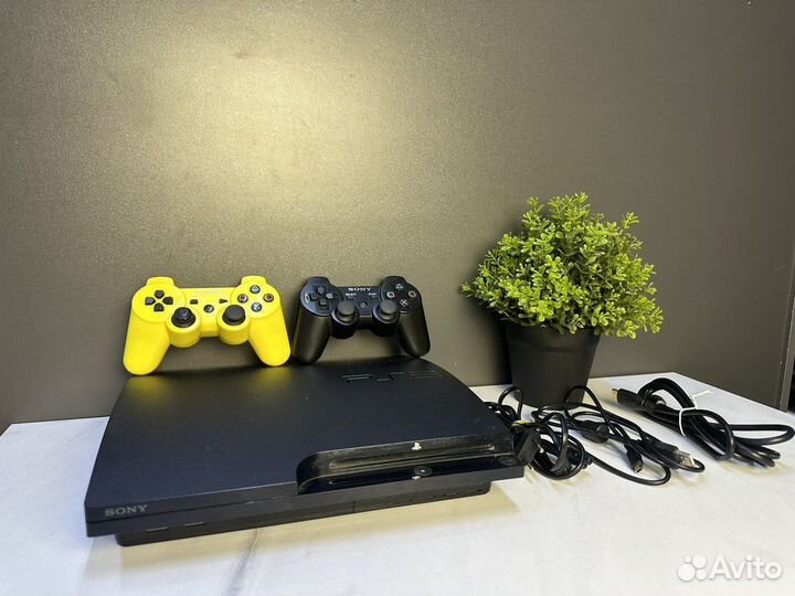 Sony PS3 slim прошитая 320gb