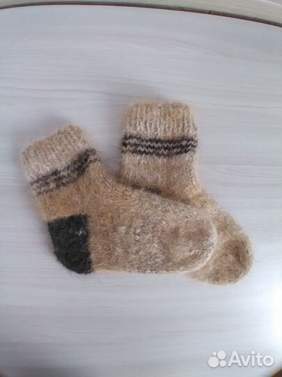 Носки из собачьей шерсти