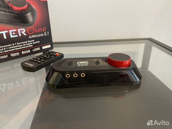 Звуковая карта 5.1 Creative Sound Blaster omni