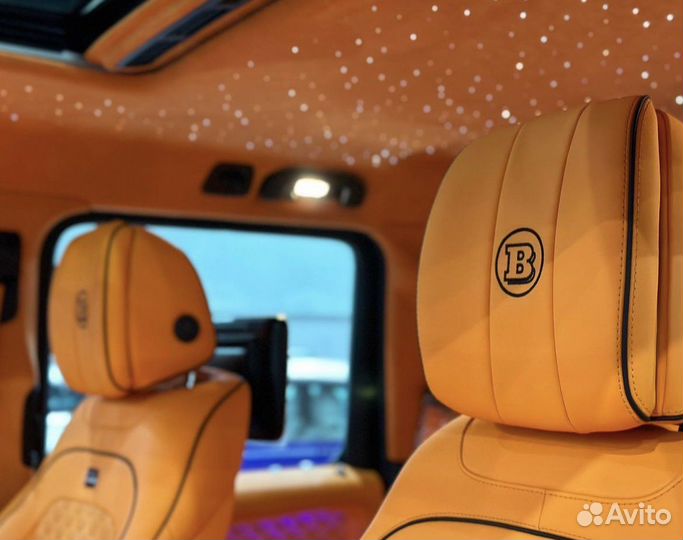 Салон звездное небо на Mercedes G63