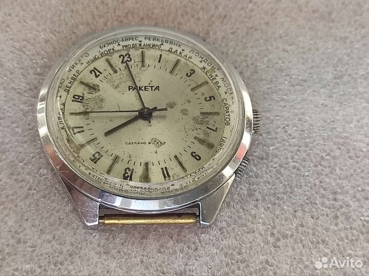 Часы СССР Ракета Вахтенные точный ход