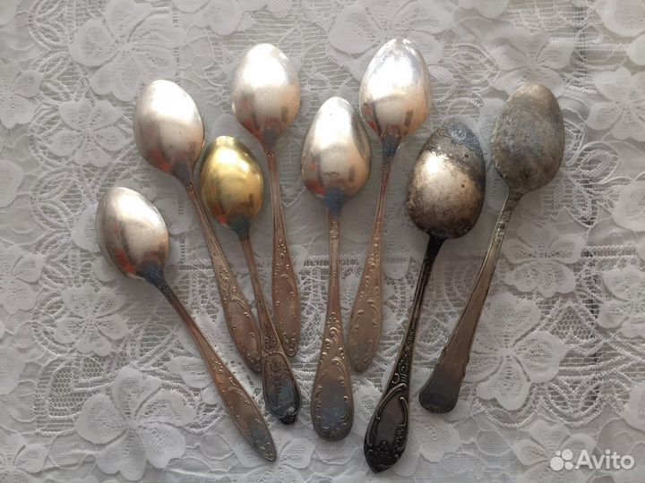 Ложки мельхиор.Винтаж СССР