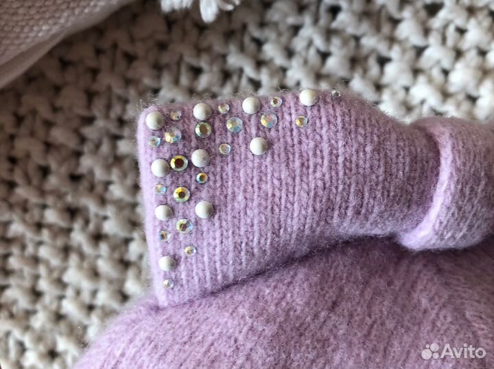 Шапка шлем для девочки