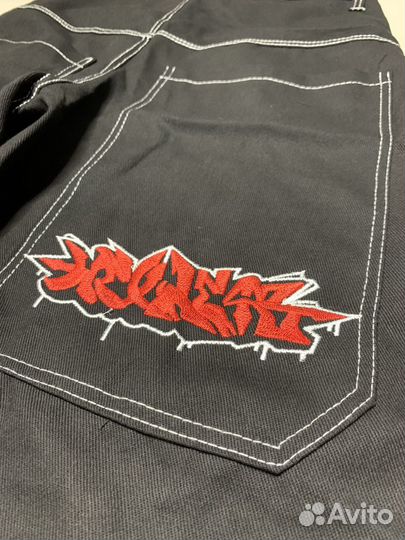 Джинсы широкие wexwear 3pm jnco type