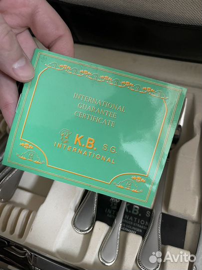 Набор для сервировки на 12п. Solingen (Германия)