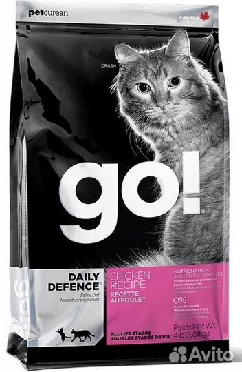 Сухой корм GO natural для кошек