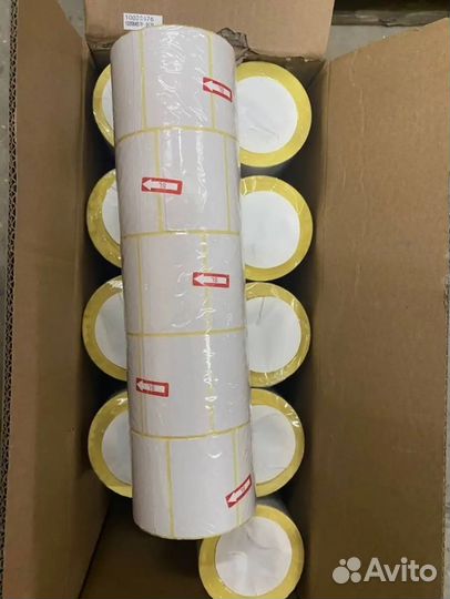 Термоэтикетки 58х40 700 шт. полуглянцевая