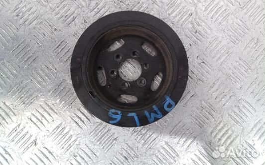 Шкив коленвала демпферный дизельный jaguar XF (X25