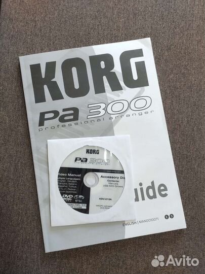 Синтезатор korg pa 300