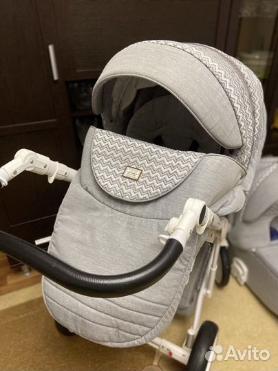 Коляска 2 в 1 adamex luciano