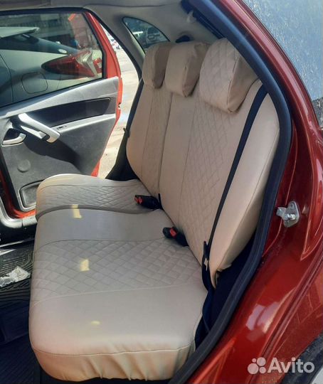 Чехлы из экокожи ромб