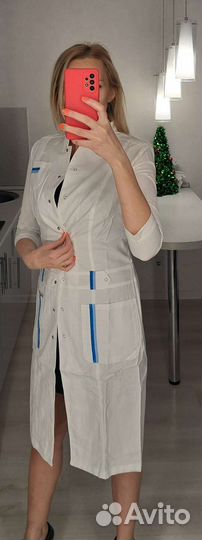 Новый халат женский медицинский 42 в упаковке