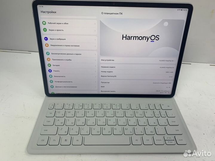 Планшет huawei matepad air 12/256