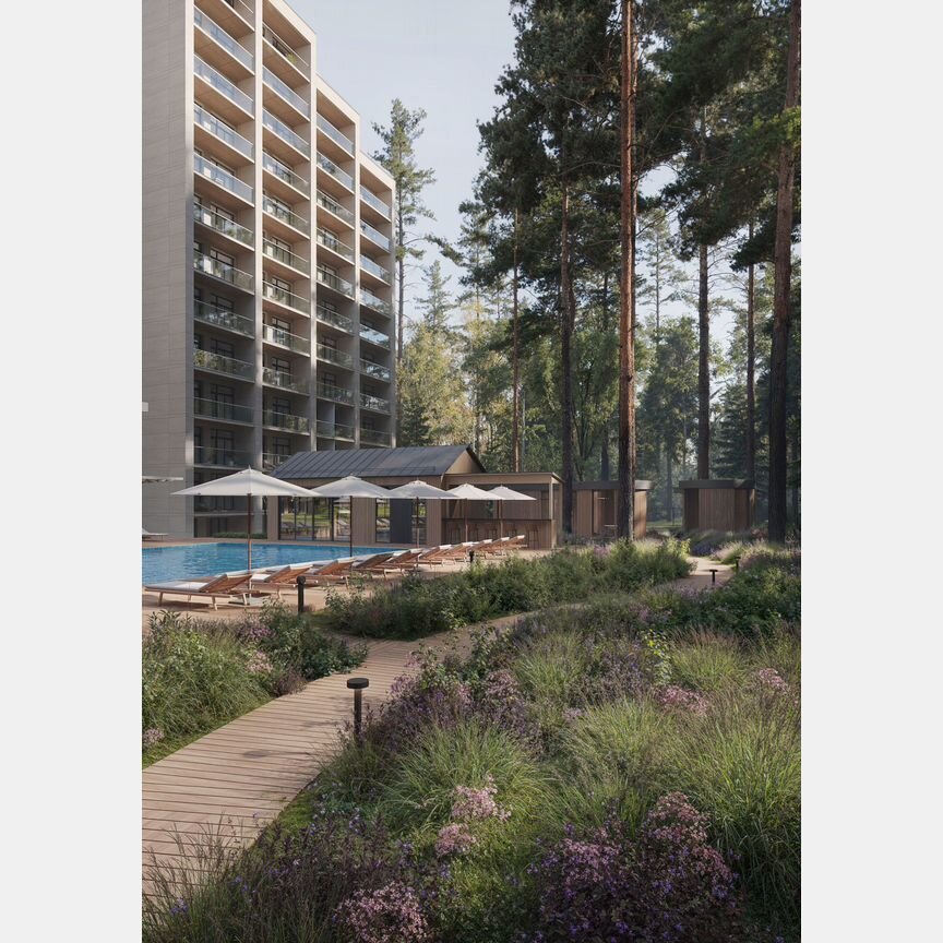 2-к. апартаменты, 57,1 м², 9/12 эт.