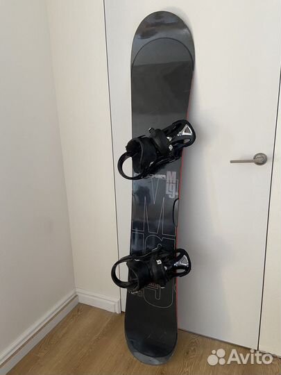 Сноуборд Nidecker 168 с креплениями burton custom