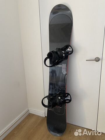 Сноуборд Nidecker 168 с креплениями burton custom