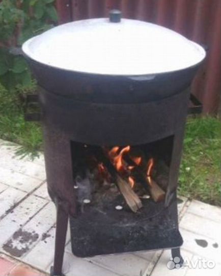 Печь под казан на 22 литра