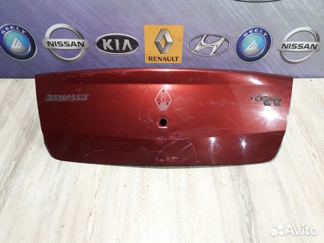 Крышка Дверь багажника Renault logan