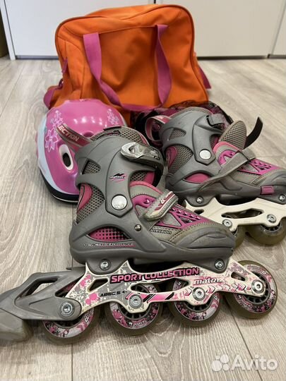 Детские ролики и защита