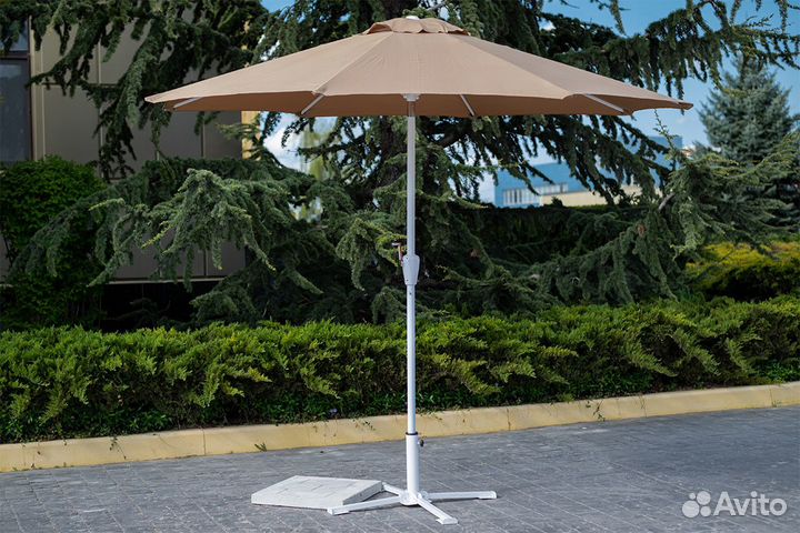 Gardeck Зонт Верона с наклоном, бежевый d2.7
