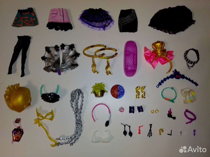 Р Аутфиты,аксессуары кукол Монстр Эвер Афтер Хай