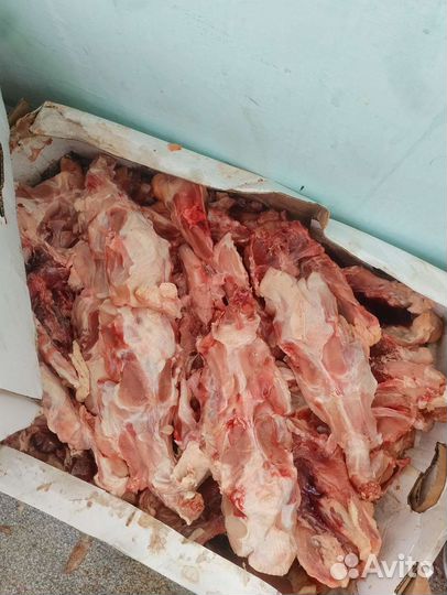 Каркас, спинка, грудные кости куриные